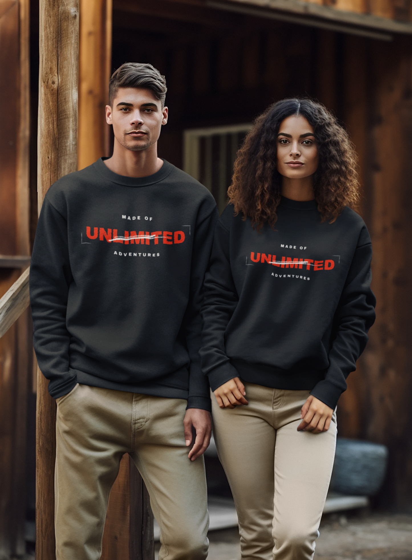 UNLIMITED ADVENTURES CLASSIC UNISEX SWEATSHIRT