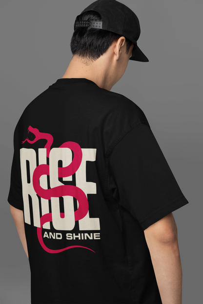 RISE AND SHINE OVERSIZED T-SHIRT