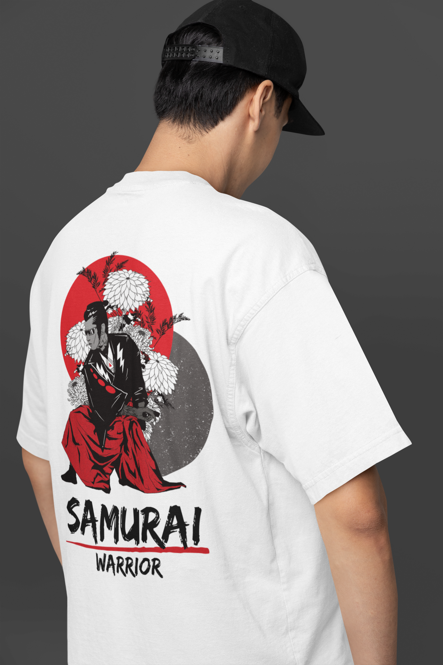 SAMURAI WARRIOR OVERSIZED UNISEX TSHIRT