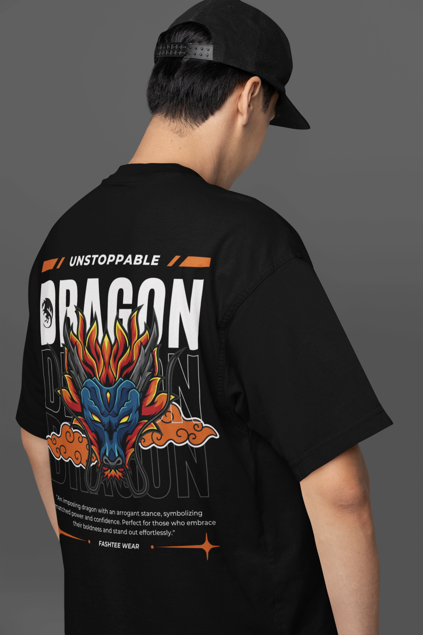 DRAGON OVERSIZED UNISEX TSHIRT