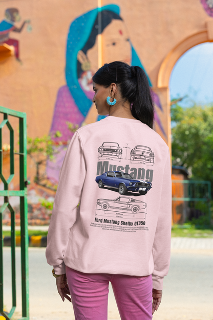 FORD MUSTANG GT 350 - PREMIUM WOMEN SWEATSHIRT