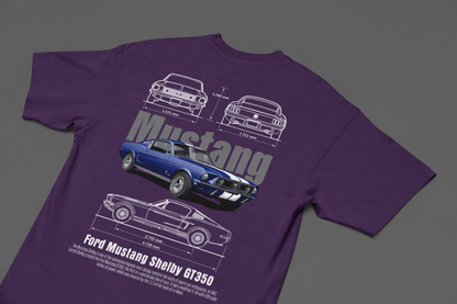 FORD MUSTANG GT 350 - PREMIUM OVERSIZED TSHIRT