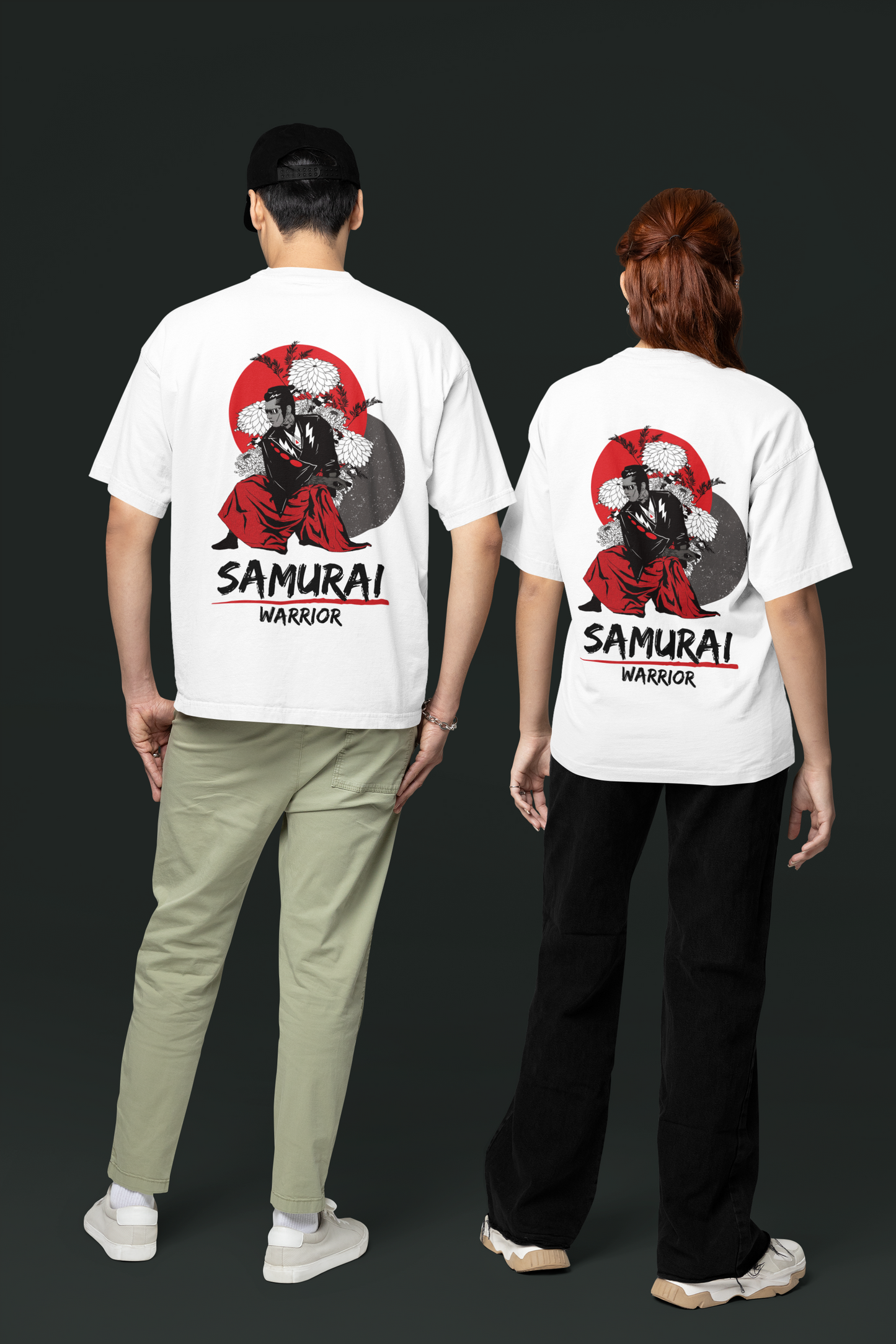 SAMURAI WARRIOR OVERSIZED UNISEX TSHIRT