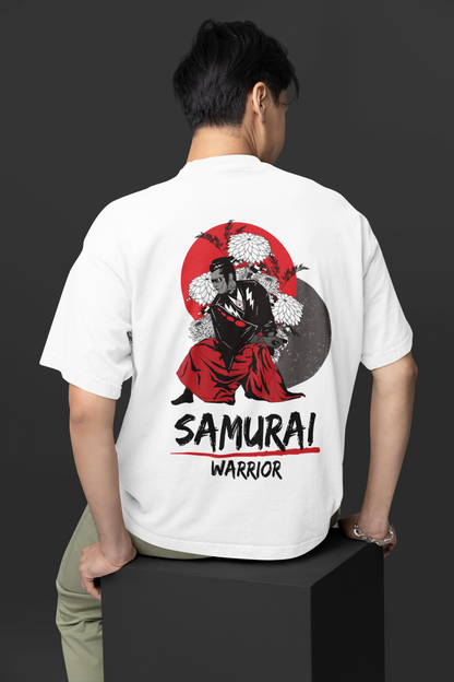 SAMURAI WARRIOR OVERSIZED UNISEX TSHIRT