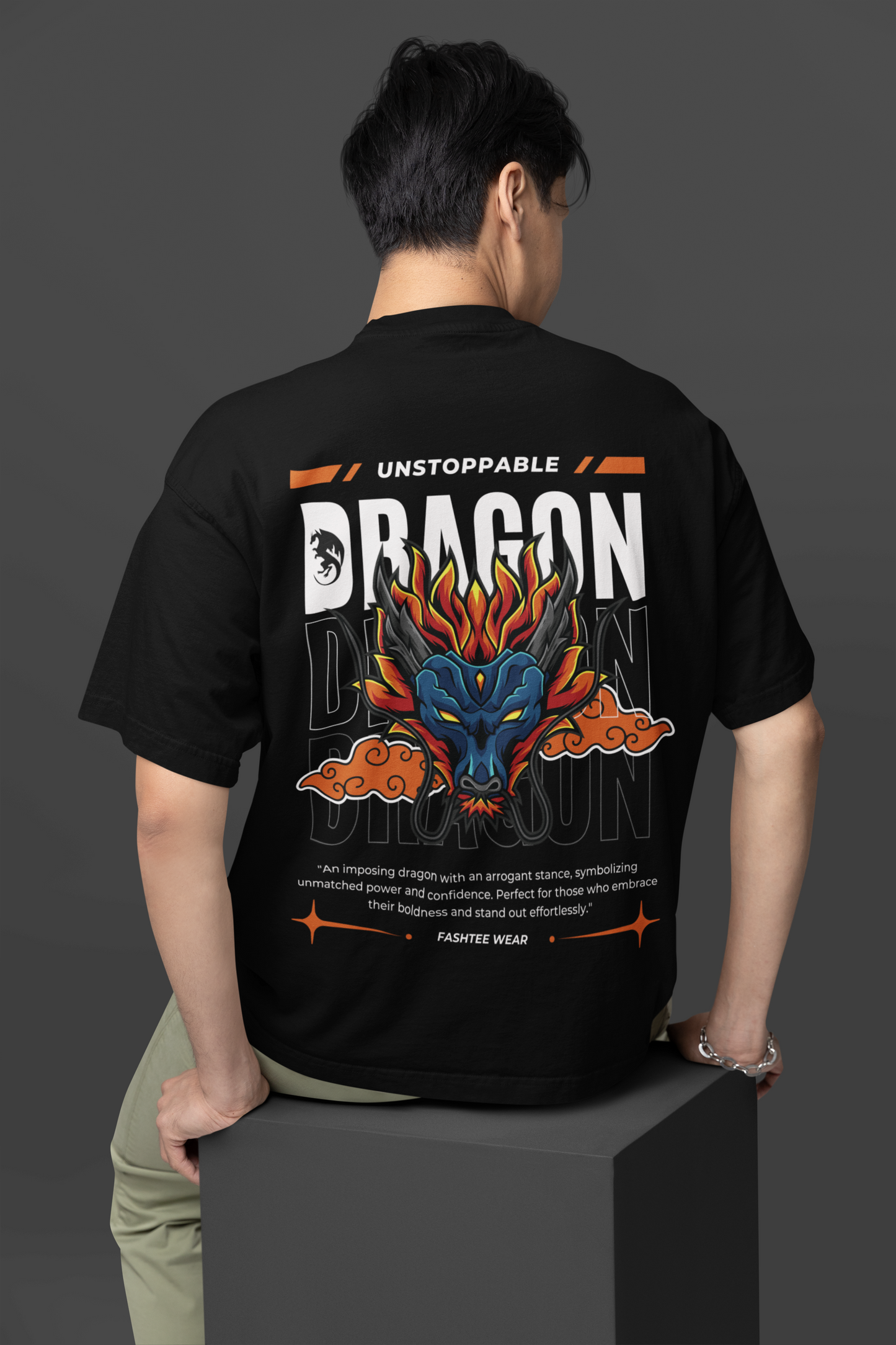 DRAGON OVERSIZED UNISEX TSHIRT