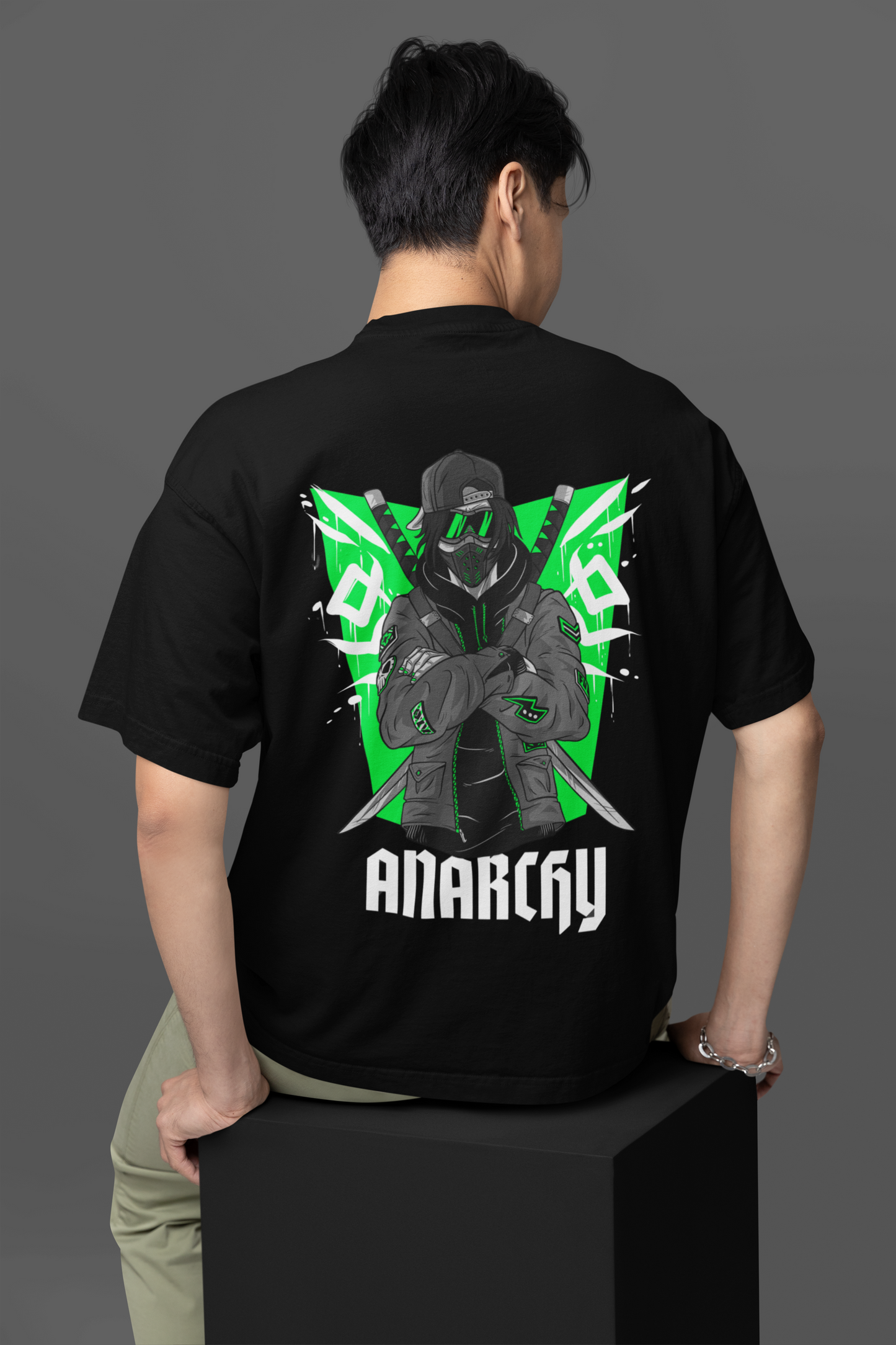 ANARCHY OVERSIZED UNISEX TSHIRT