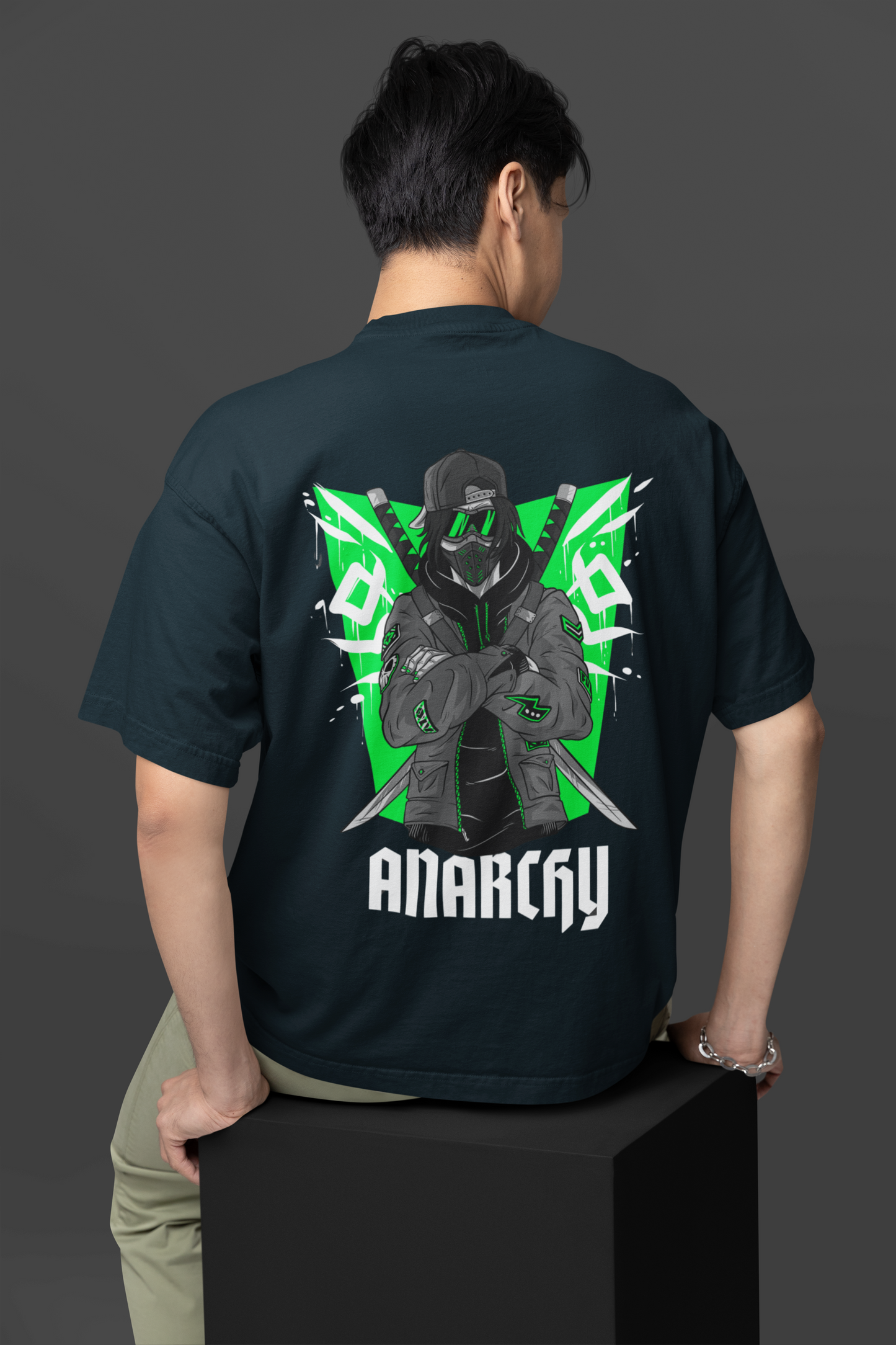 ANARCHY OVERSIZED UNISEX TSHIRT