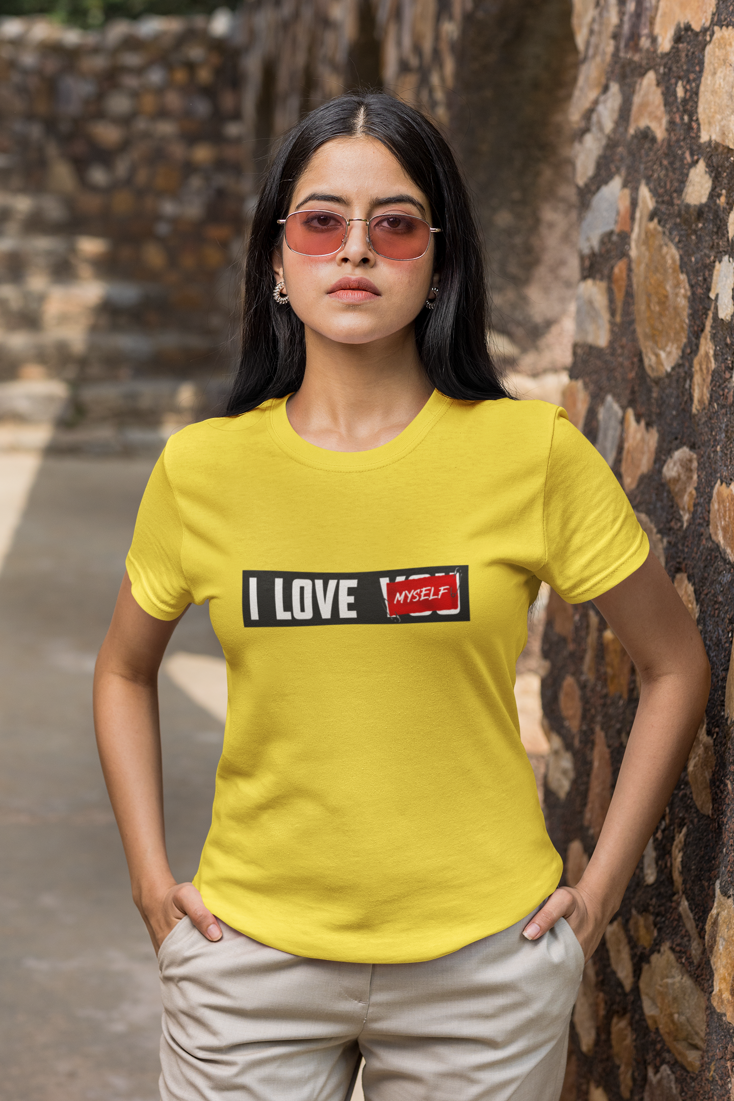 I LOVE MYSELF - WOMEN CLASSIC T-SHIRT