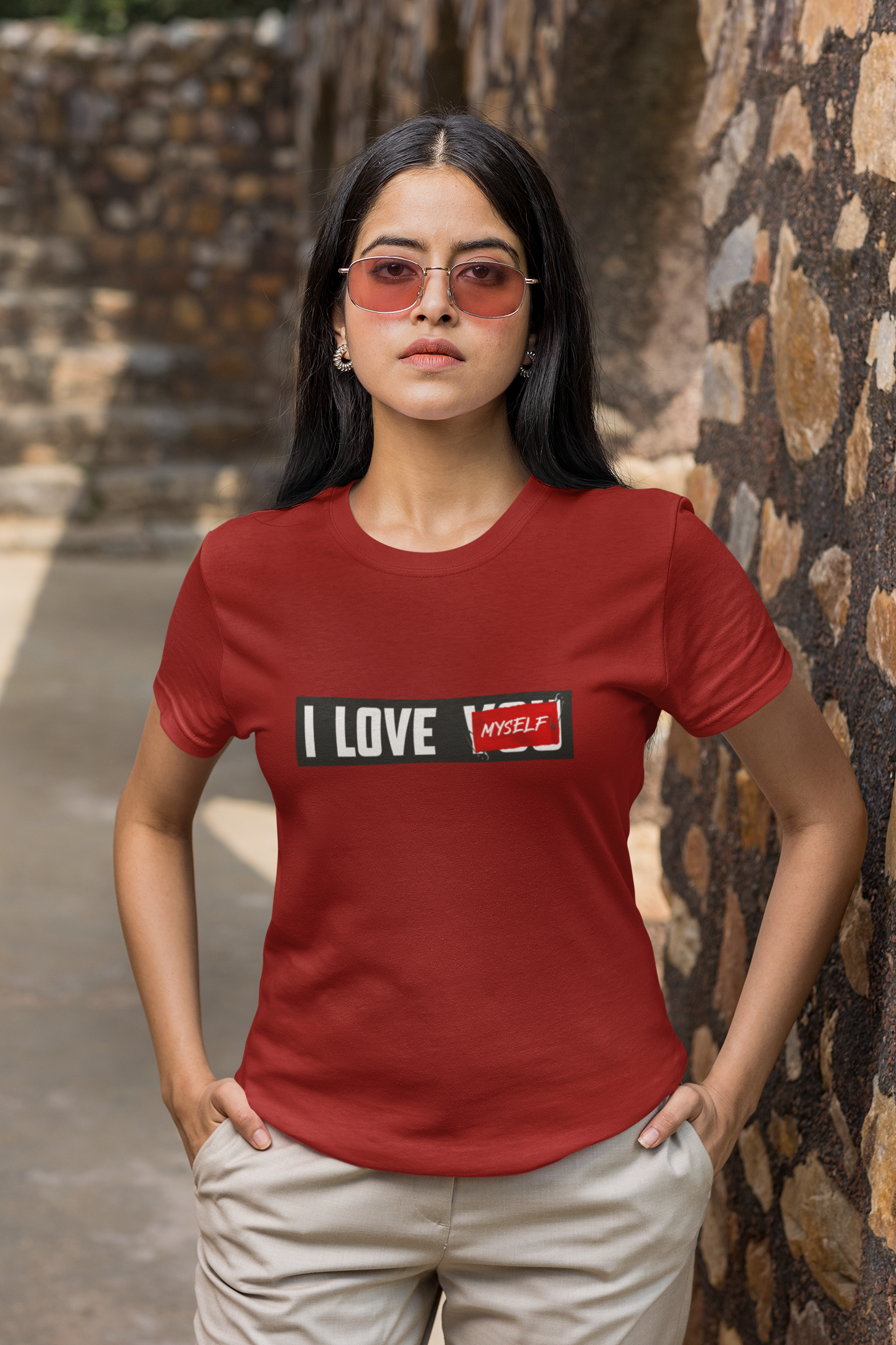 I LOVE MYSELF - WOMEN CLASSIC T-SHIRT