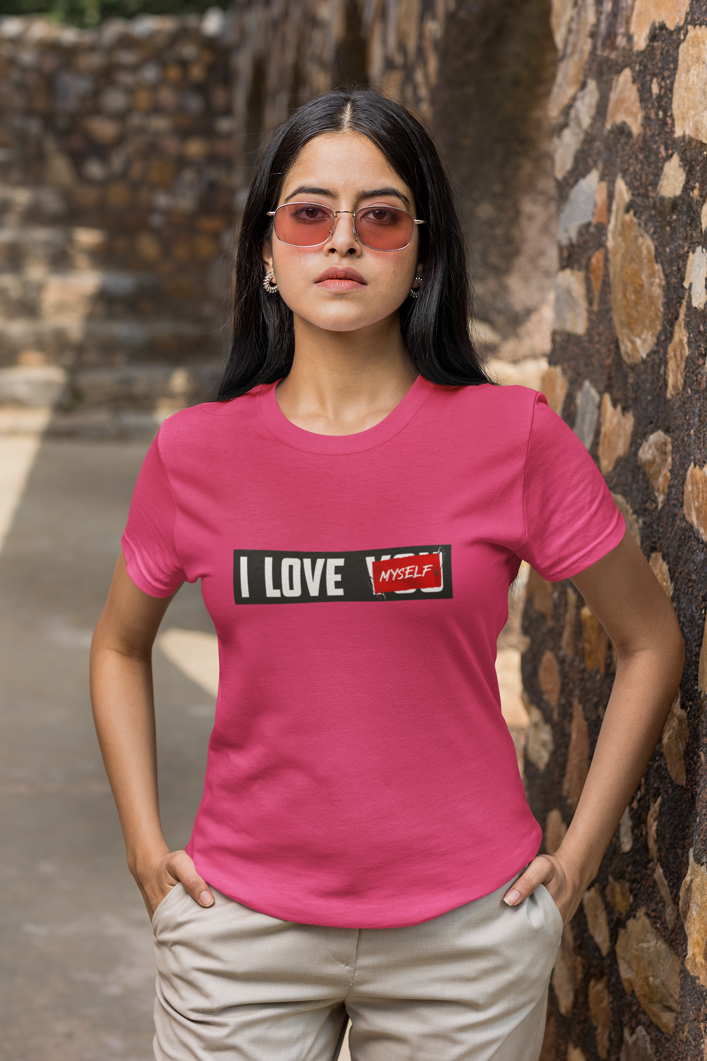 I LOVE MYSELF - WOMEN CLASSIC T-SHIRT