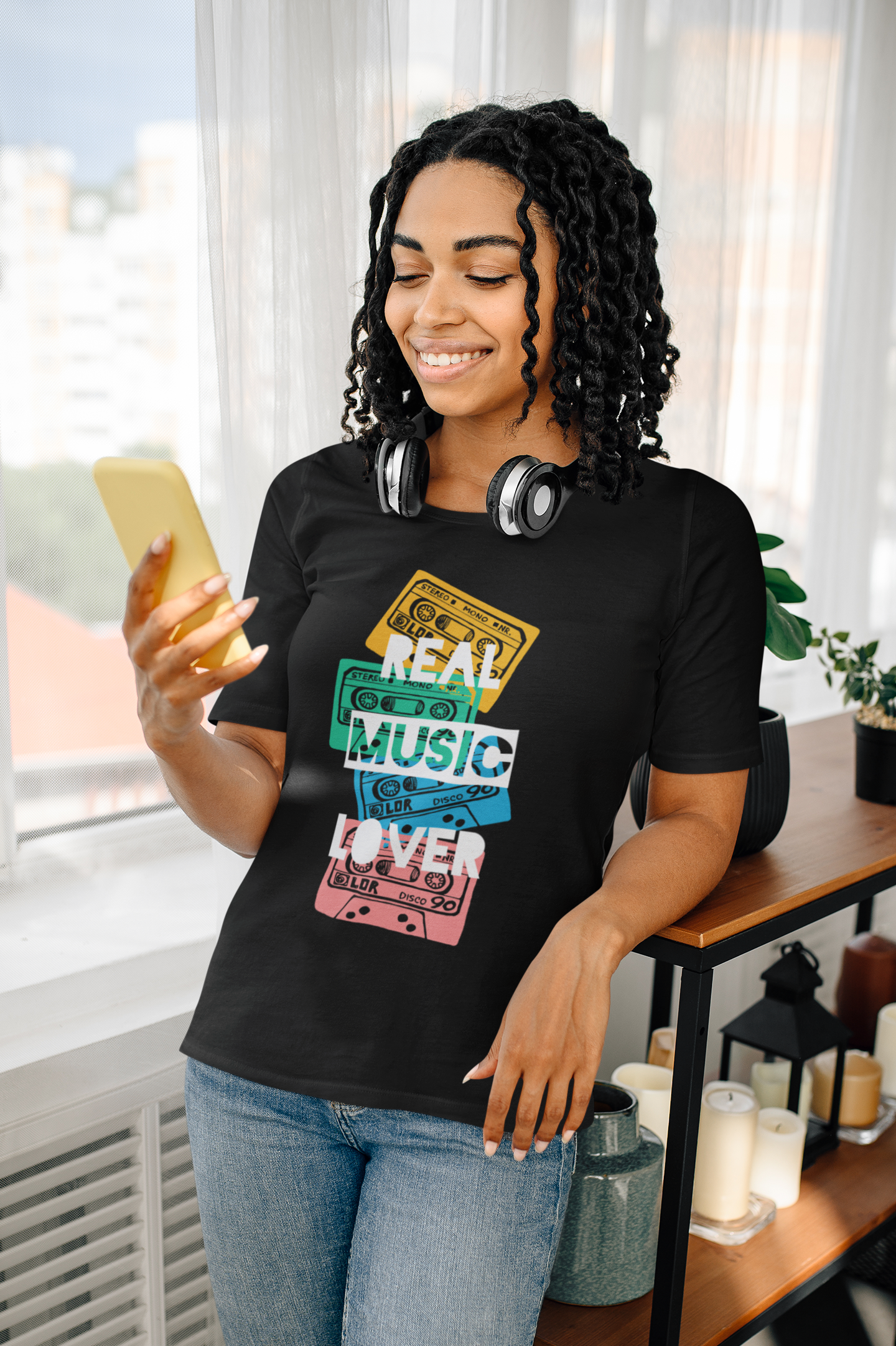 REAL MUSIC LOVER -  WOMEN CLASSIC T-SHIRT