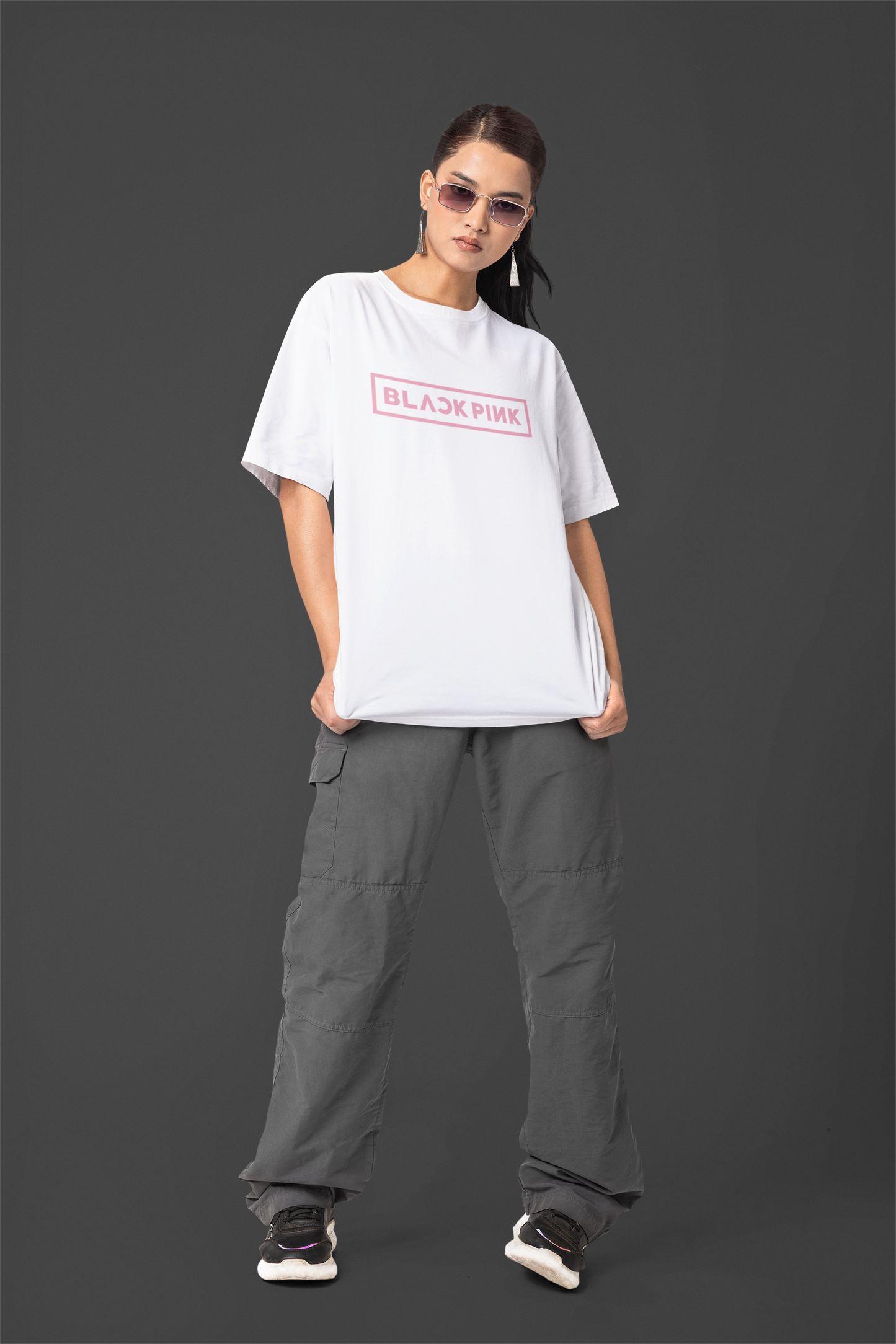 BLACK PINK - OVERSIZED UNISEX T-SHIRT