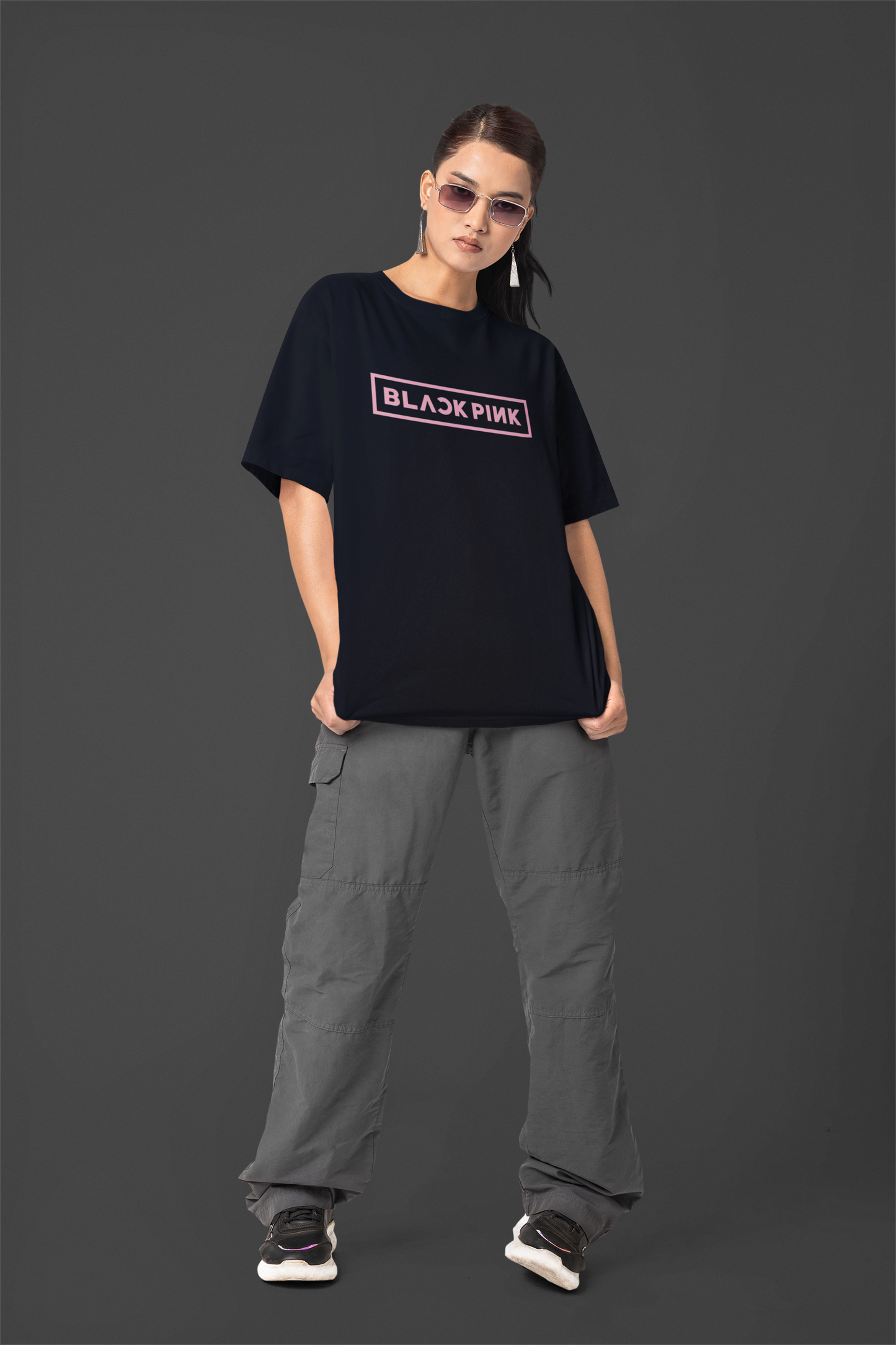 BLACK PINK - OVERSIZED UNISEX T-SHIRT