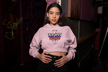 BEAST - PREMIUM CROP HOODIE