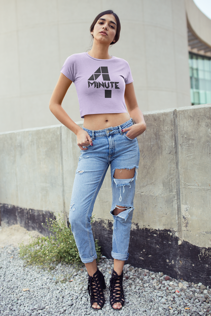 4 MINUTE - PREMIUM WOMEN CROP TOP