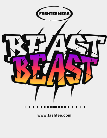 BEAST - PREMIUM CROP HOODIE