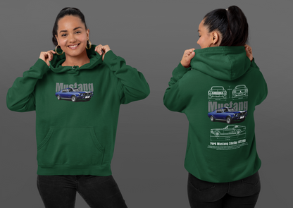 FORD MUSTANG GT 350 - PREMIUM WOMEN HOODIE