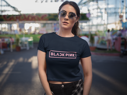 BLACK PINK - PREMIUM CROP TOP