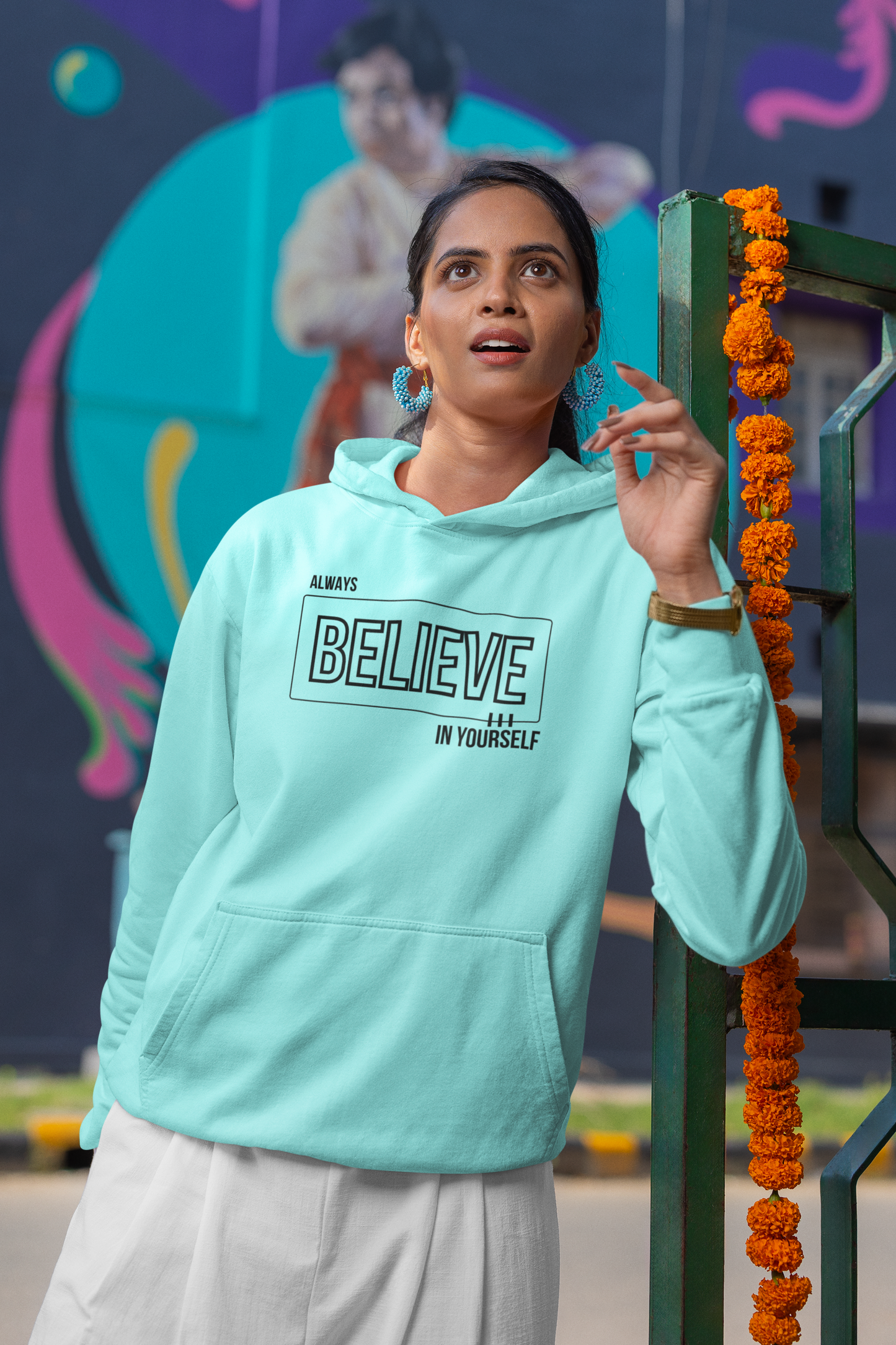 BELIEVE IN YOURSELF CLASSIC UNISEX HOODIE