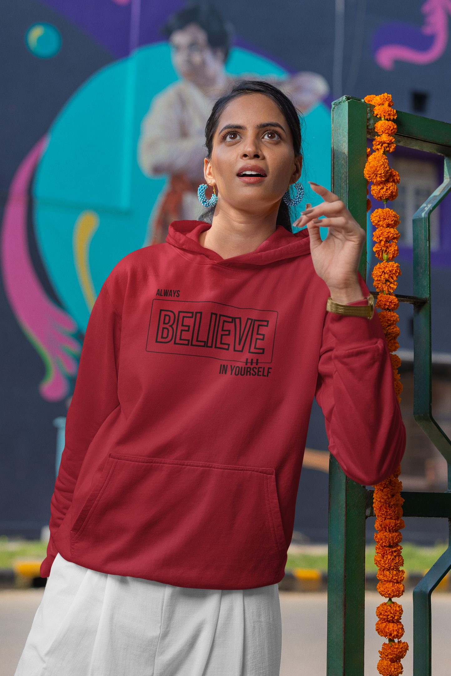 BELIEVE IN YOURSELF CLASSIC UNISEX HOODIE