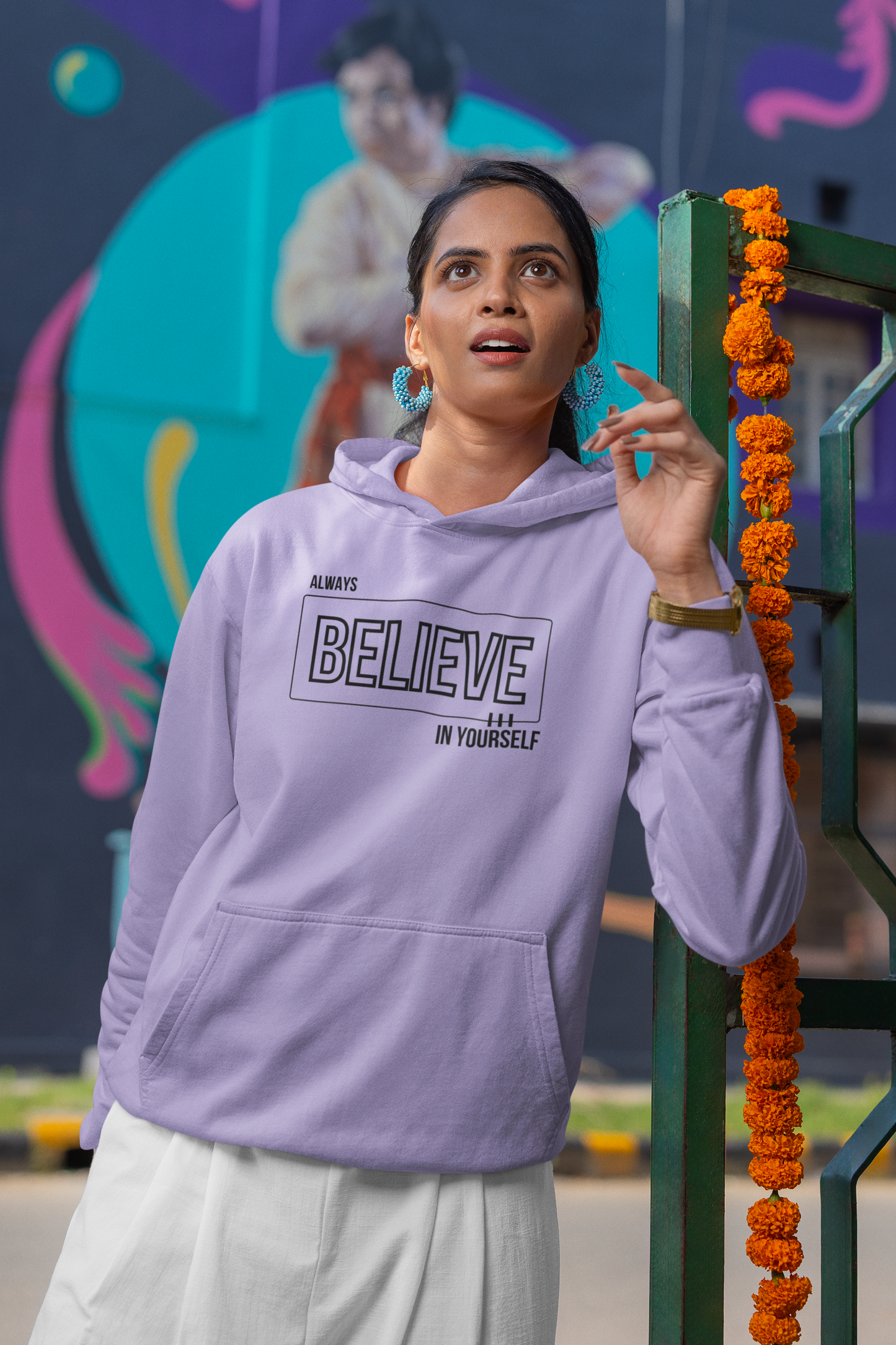 BELIEVE IN YOURSELF CLASSIC UNISEX HOODIE