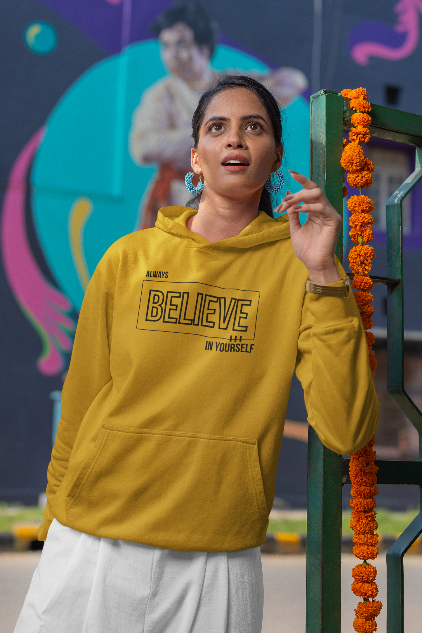 BELIEVE IN YOURSELF CLASSIC UNISEX HOODIE