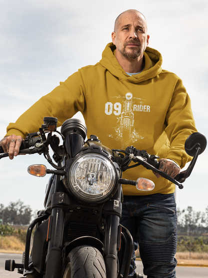 RIDER 09 - PREMIUM UNISEX HOODIE