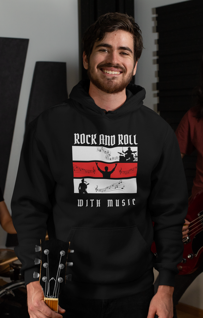 ROCK AND ROLL CLASSIC UNISEX HOODIE