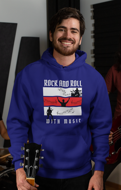 ROCK AND ROLL CLASSIC UNISEX HOODIE