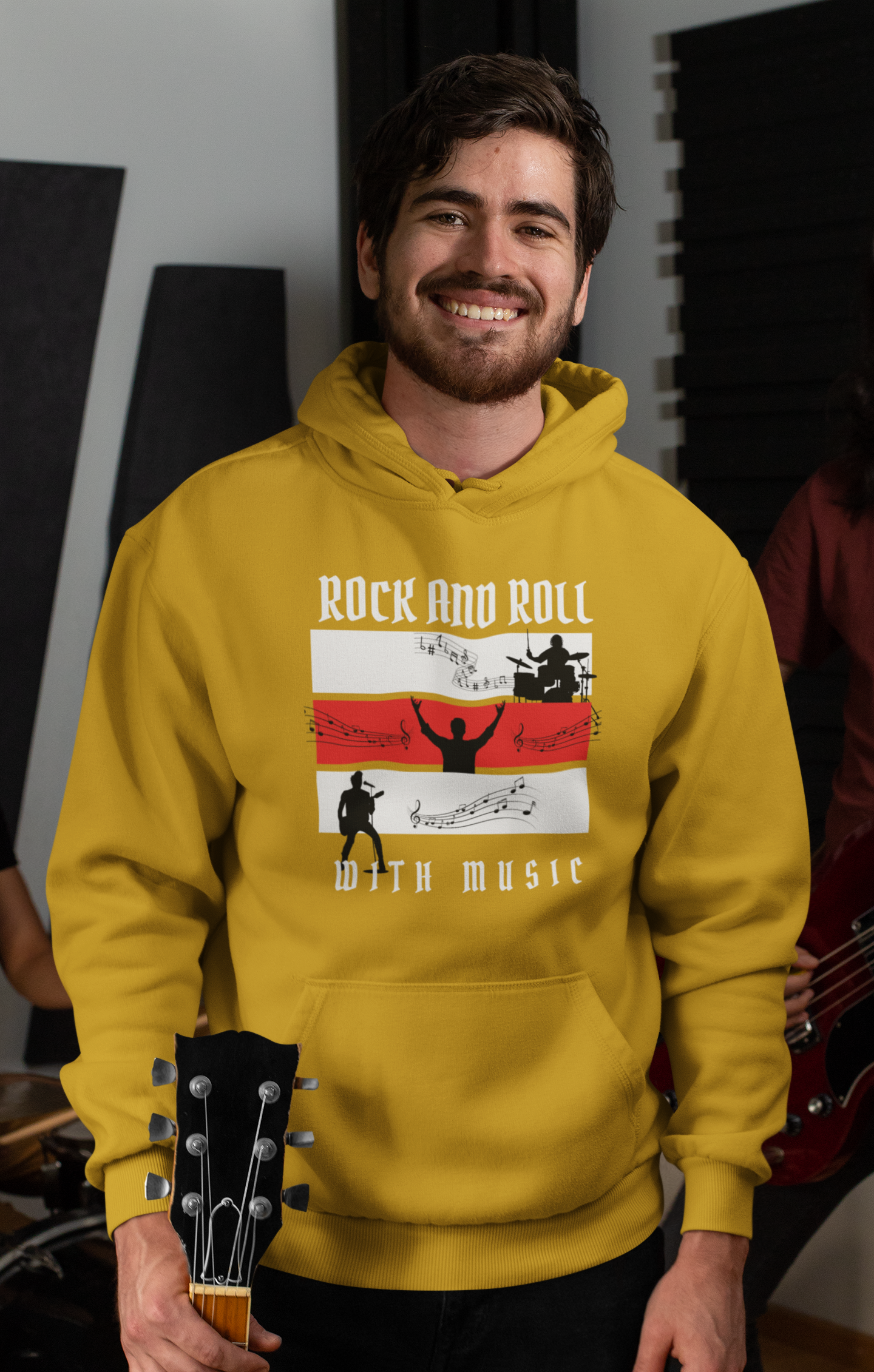 ROCK AND ROLL CLASSIC UNISEX HOODIE