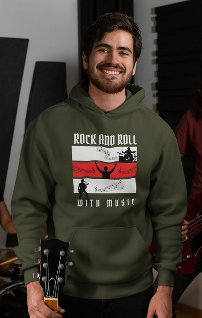 ROCK AND ROLL CLASSIC UNISEX HOODIE