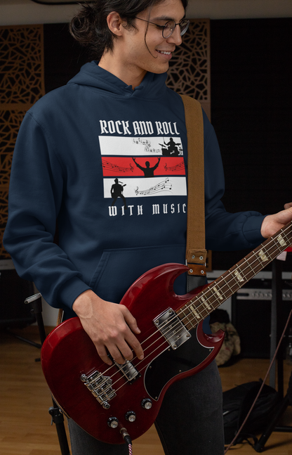 ROCK AND ROLL CLASSIC UNISEX HOODIE