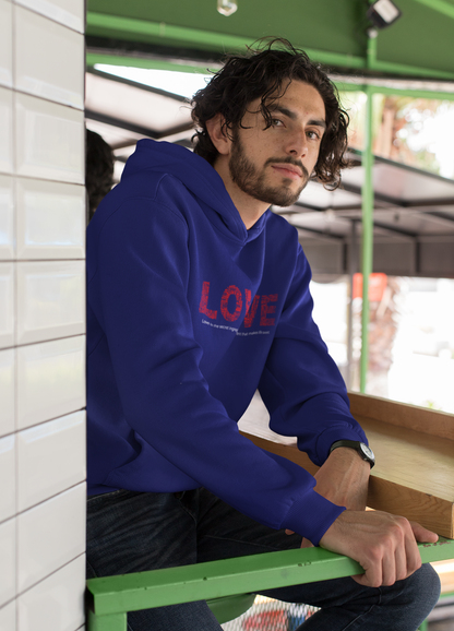 LOVE - PREMIUM UNISEX HOODIE