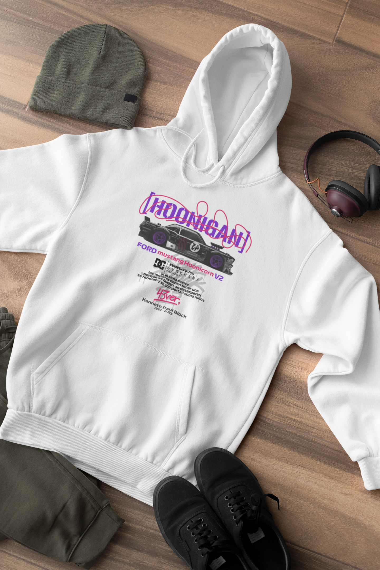 FORD MUSTANG HOONICORN V2 - PREMIUM UNISEX HOODIE