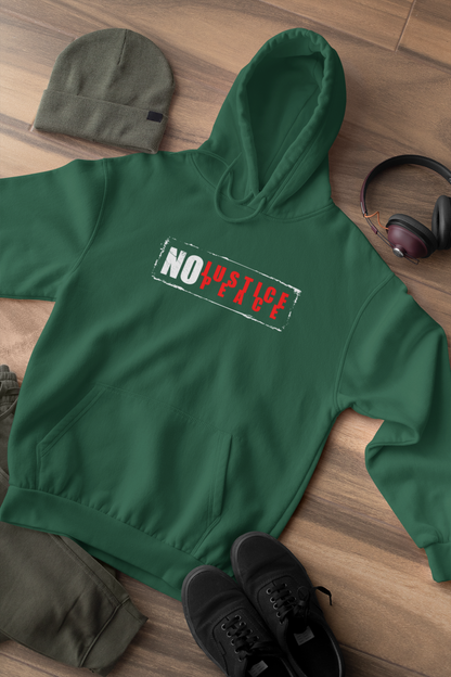 NO JUSTICE NO PEACE - PREMIUM UNISEX HOODIE