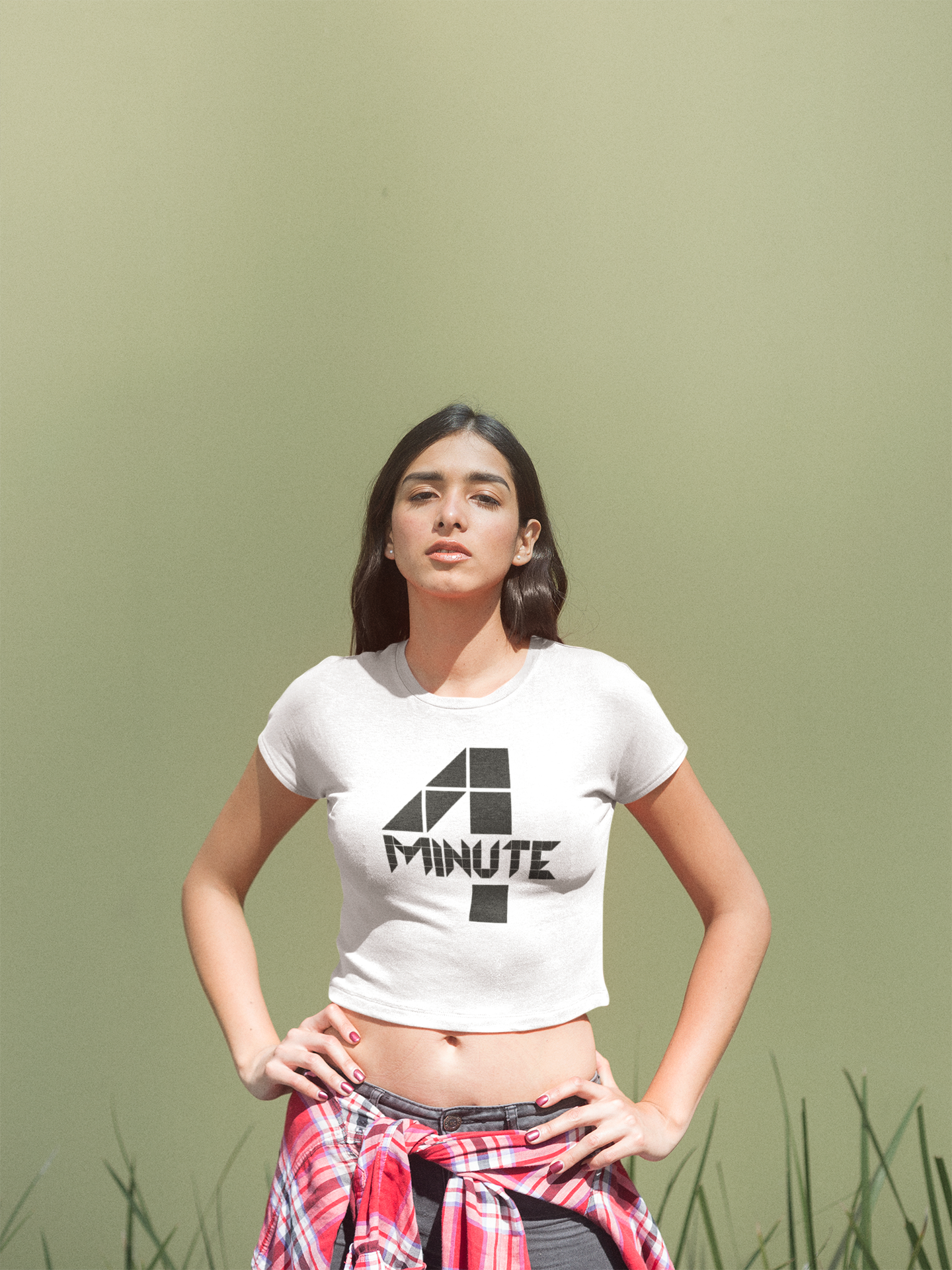 4 MINUTE - PREMIUM WOMEN CROP TOP