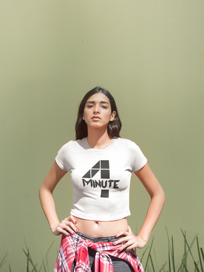 4 MINUTE - PREMIUM WOMEN CROP TOP