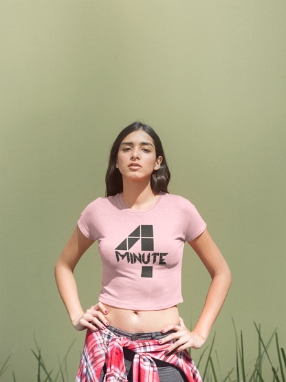 4 MINUTE - PREMIUM WOMEN CROP TOP