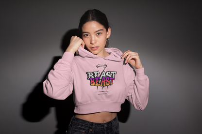 BEAST - PREMIUM CROP HOODIE