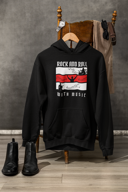 ROCK AND ROLL CLASSIC UNISEX HOODIE