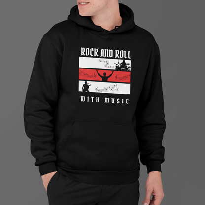 ROCK AND ROLL CLASSIC UNISEX HOODIE