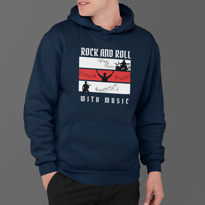 ROCK AND ROLL CLASSIC UNISEX HOODIE