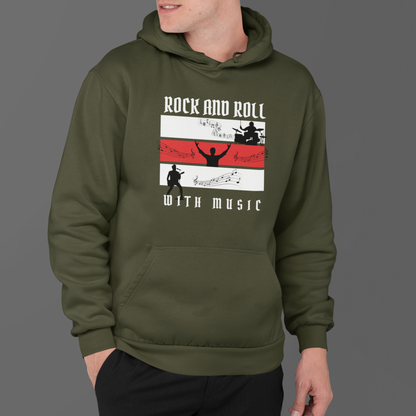 ROCK AND ROLL CLASSIC UNISEX HOODIE