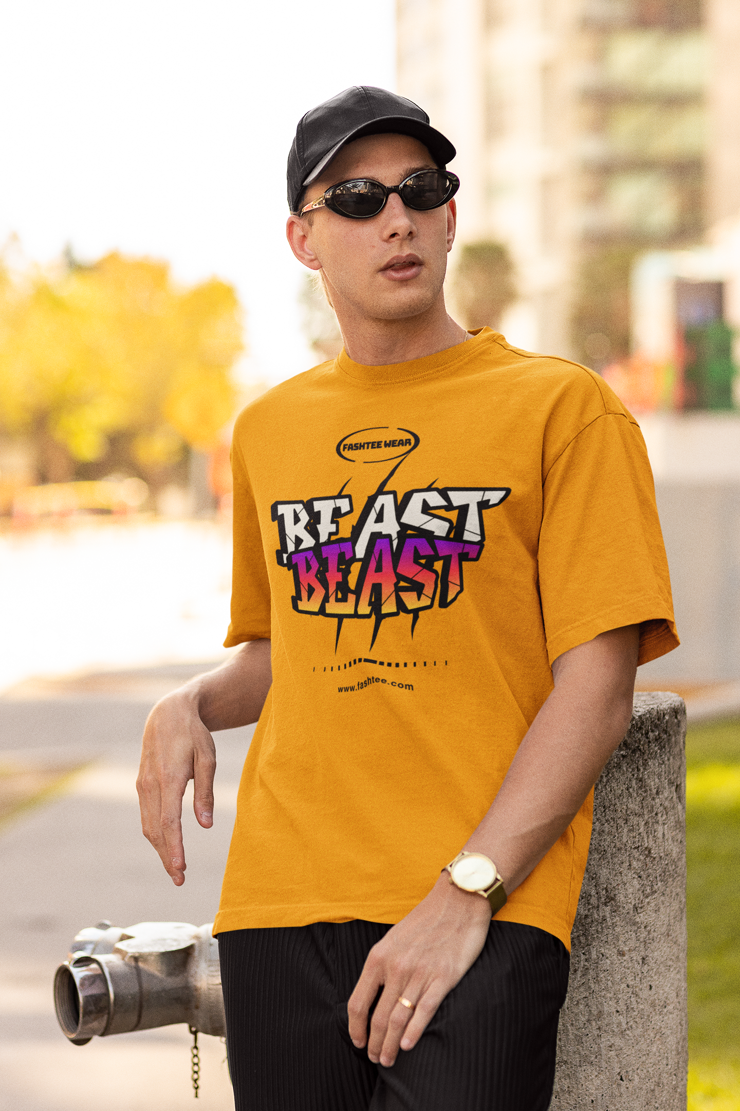 BEAST OVERSIZED CLASSIC UNISEX T-SHIRT