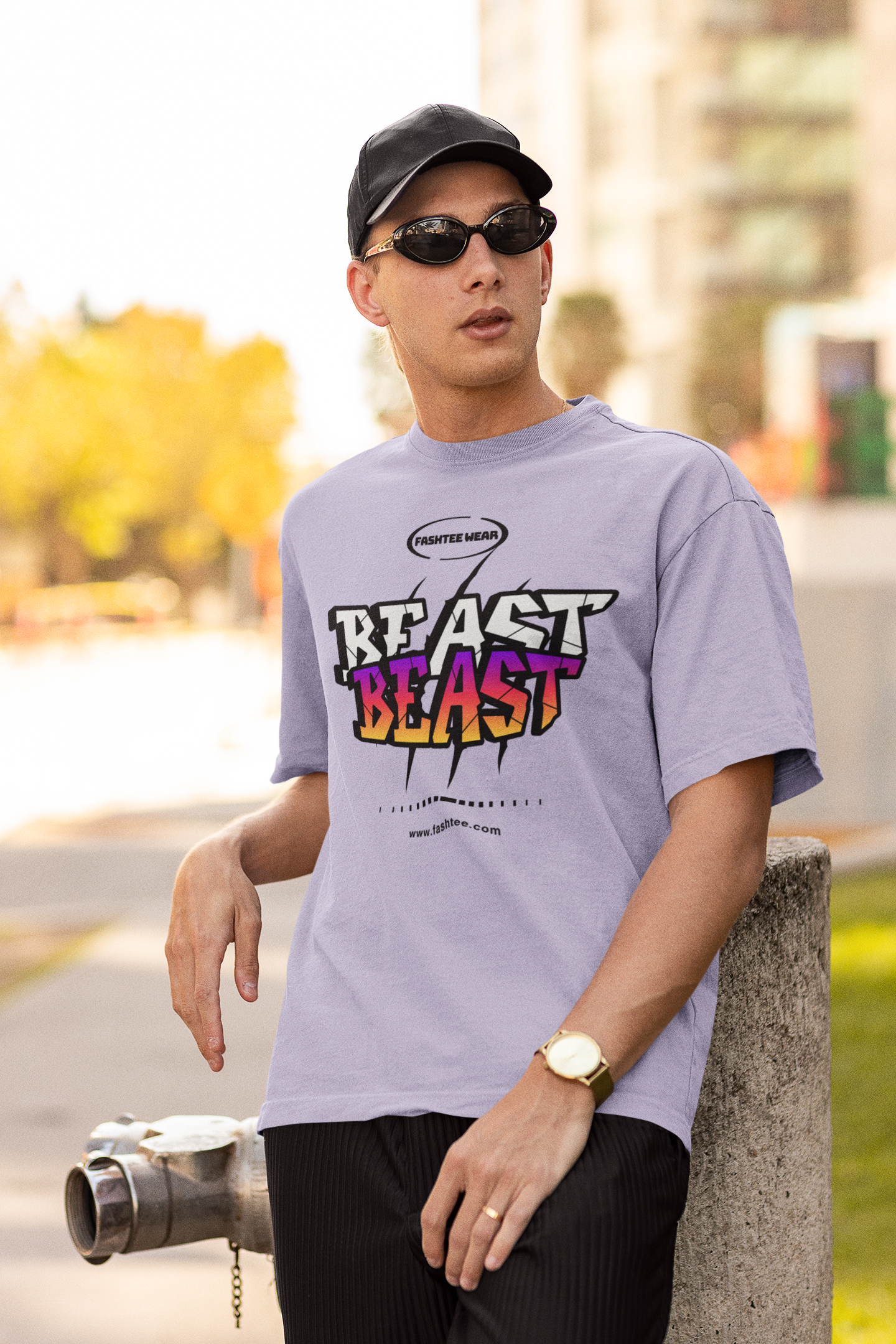 BEAST OVERSIZED CLASSIC UNISEX T-SHIRT