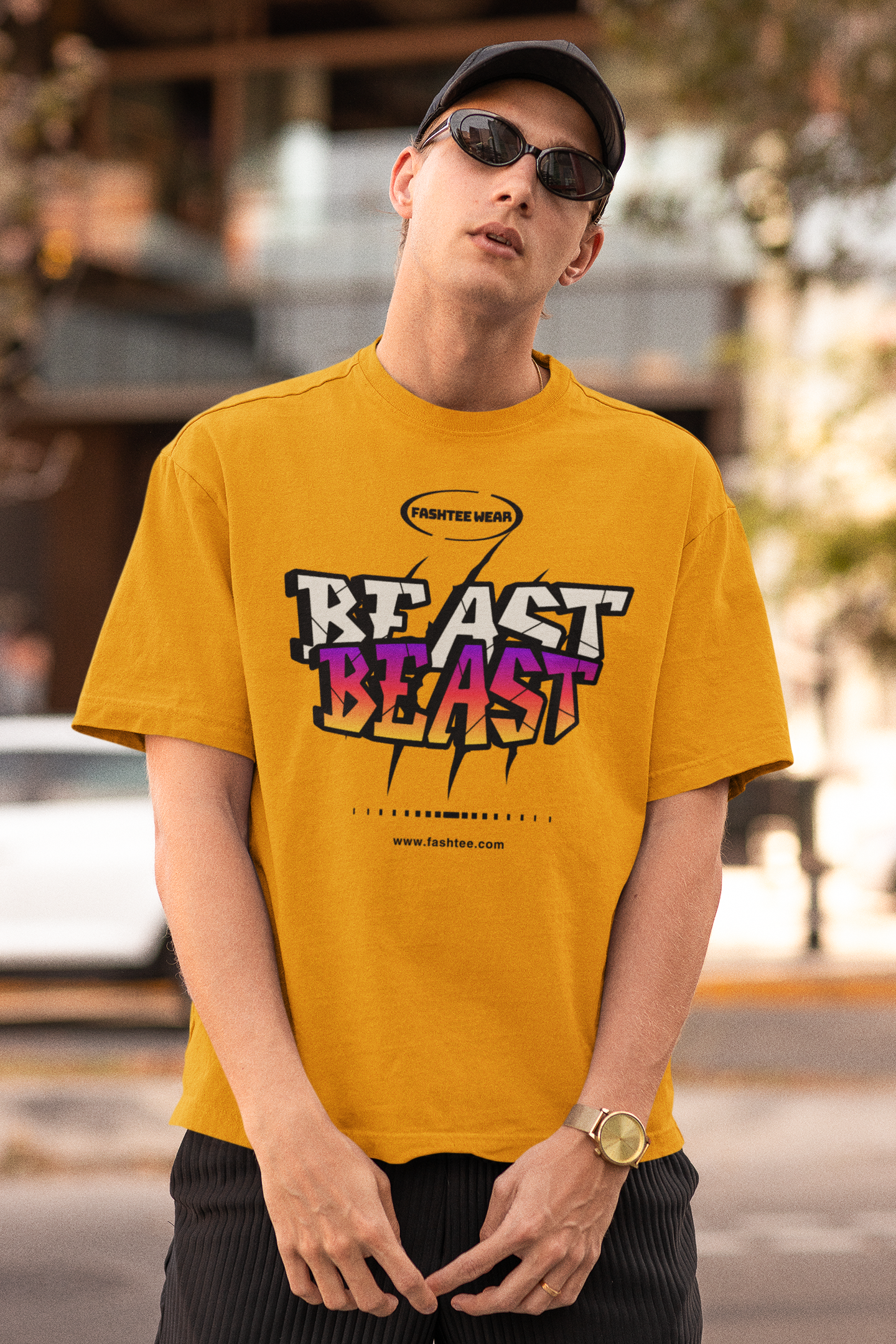 BEAST OVERSIZED CLASSIC UNISEX T-SHIRT