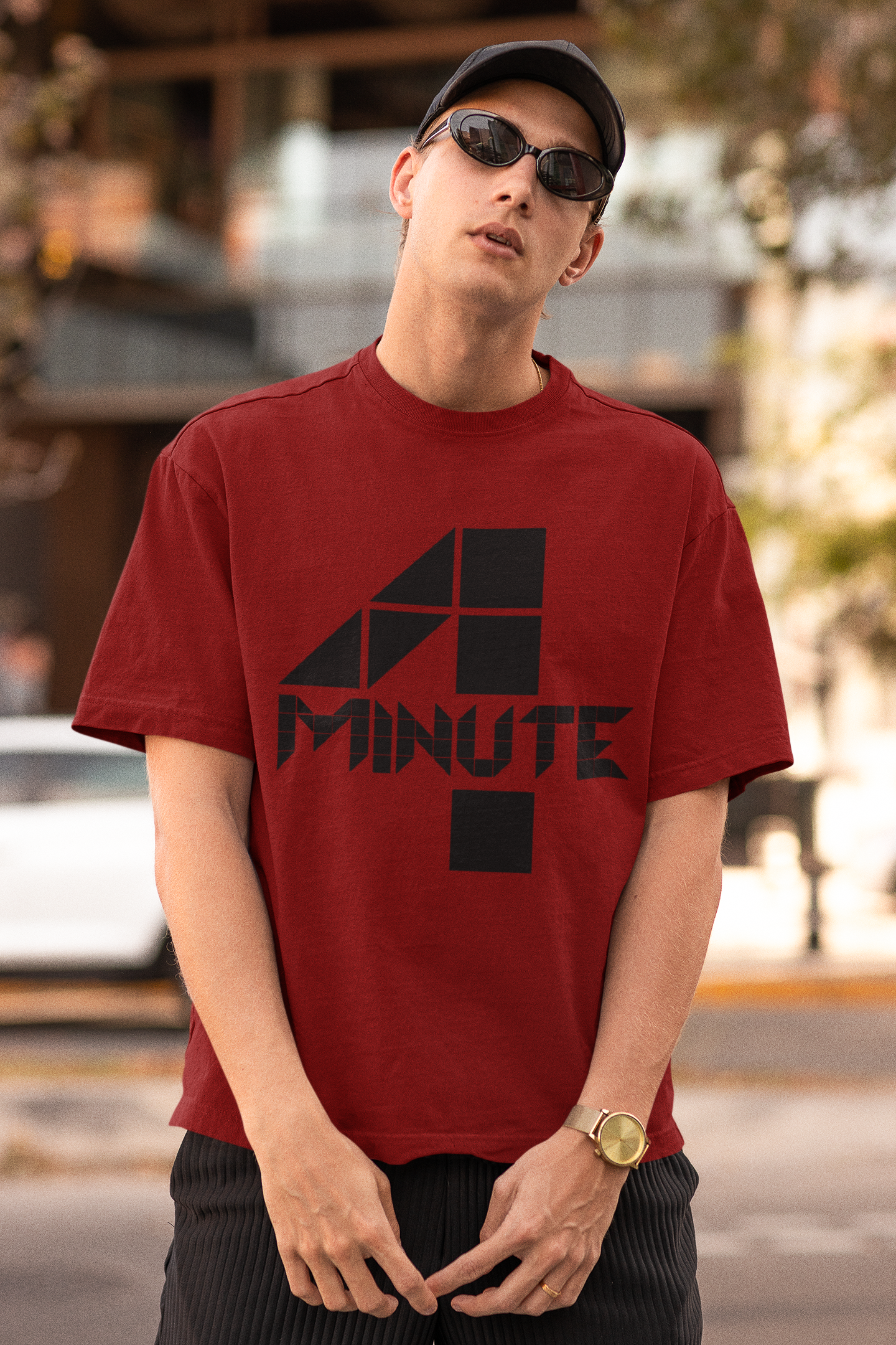 4 MINUTE - PREMIUM OVERSIZED T-SHIRT