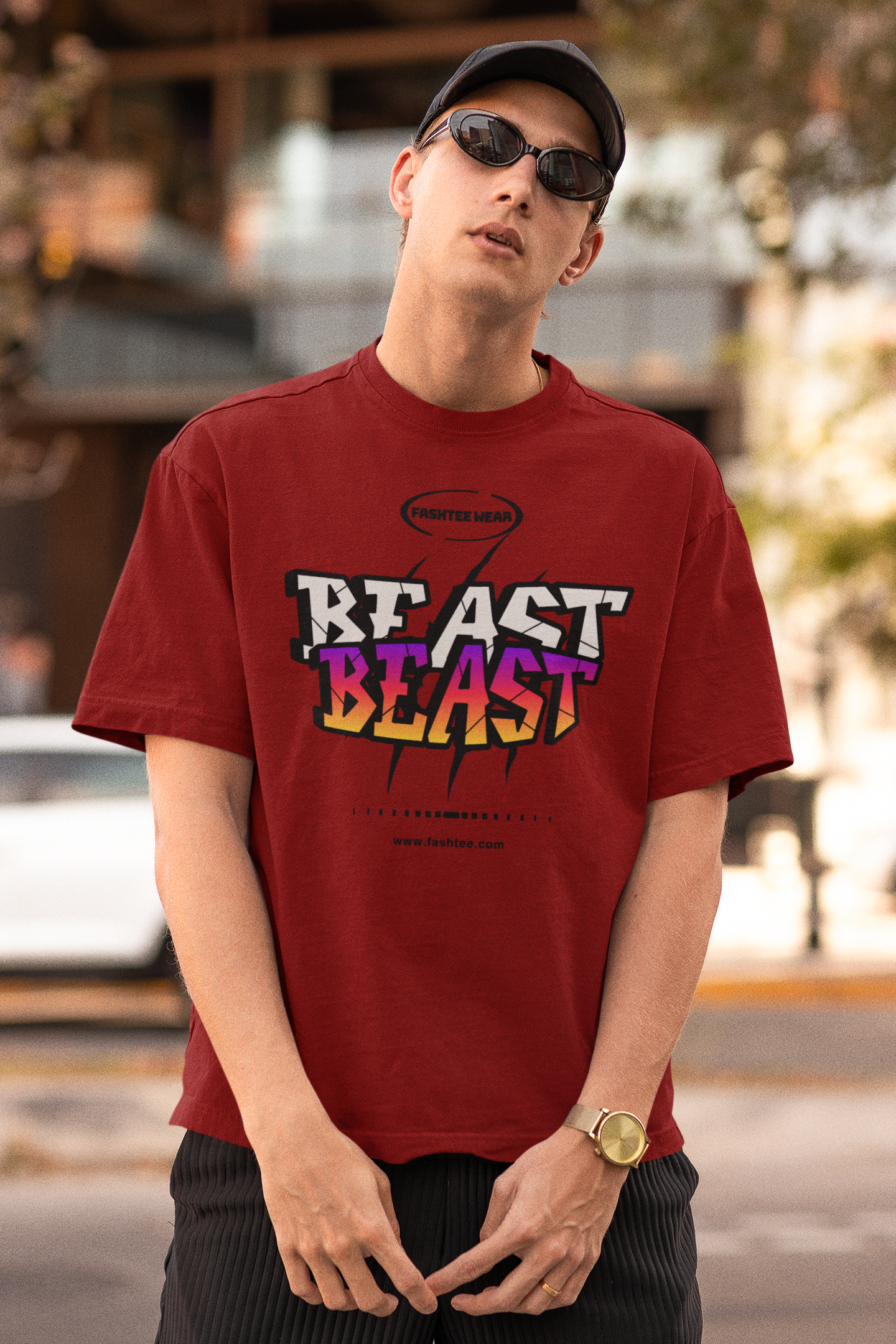 BEAST OVERSIZED CLASSIC UNISEX T-SHIRT