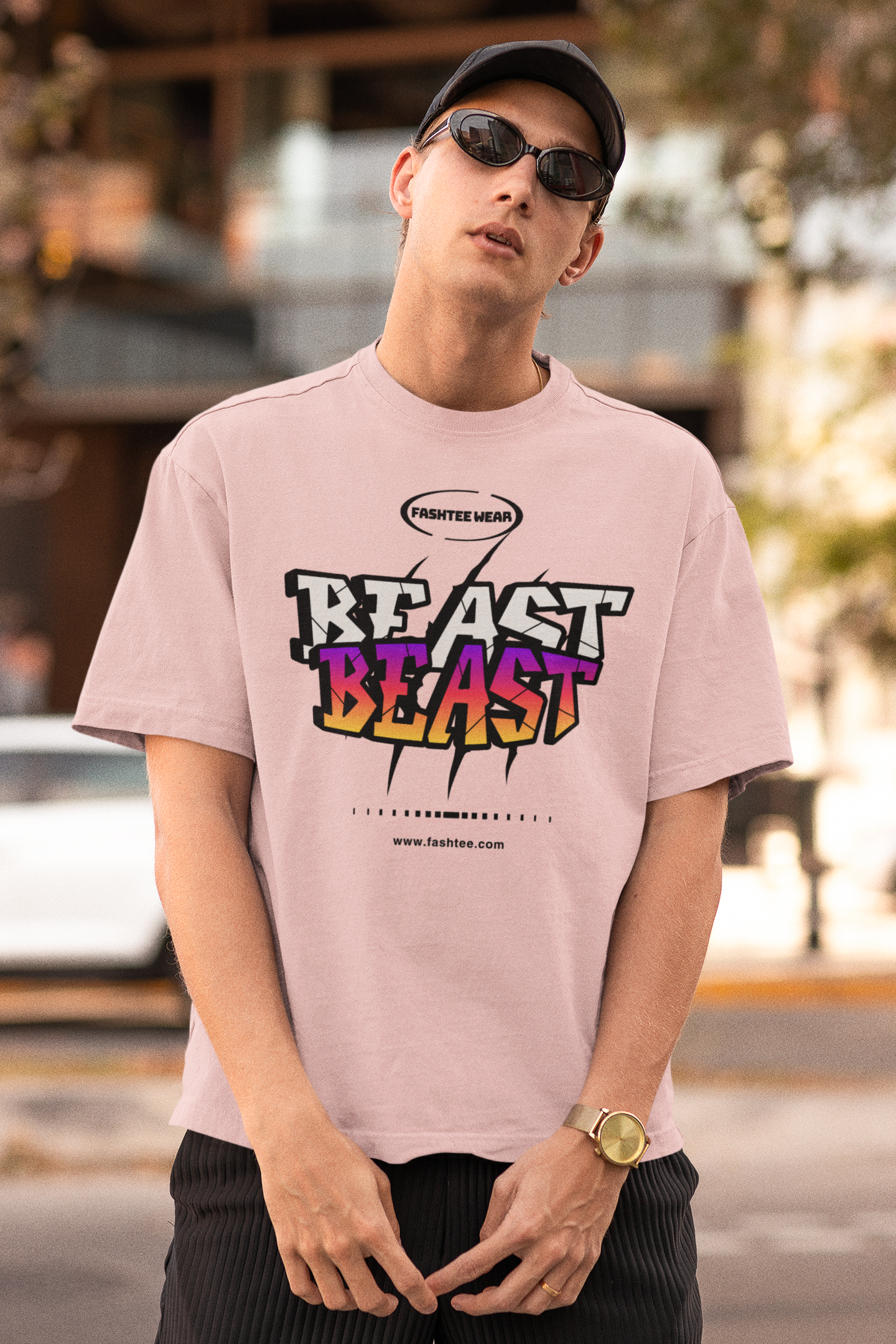 BEAST OVERSIZED CLASSIC UNISEX T-SHIRT