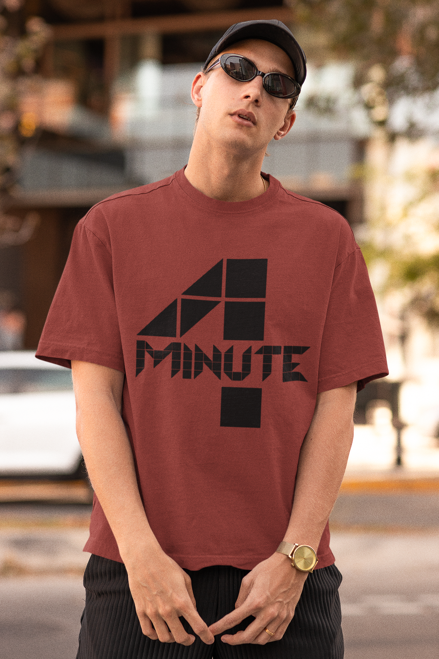 4 MINUTE - PREMIUM OVERSIZED T-SHIRT